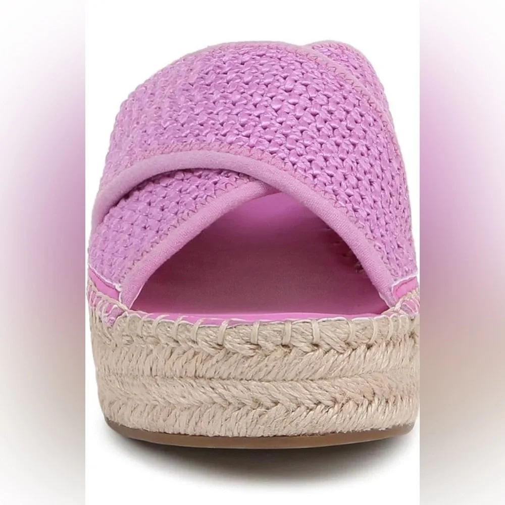 NWOB Franco Sarto Women's Pacifica Espadrille Wedge Sandal
